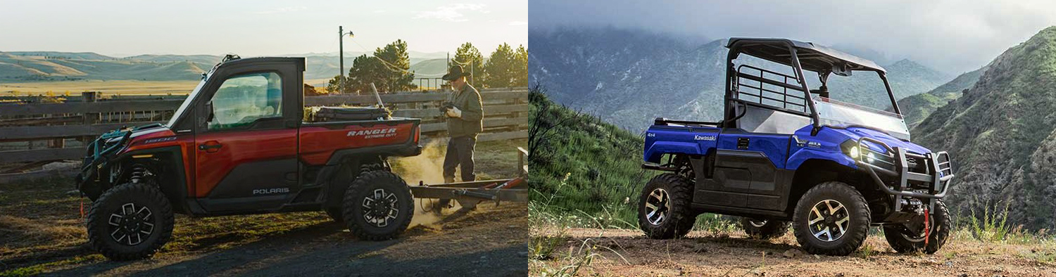 2024 Polaris Ranger vs 2024 Kawasaki Mule in Wichita KS