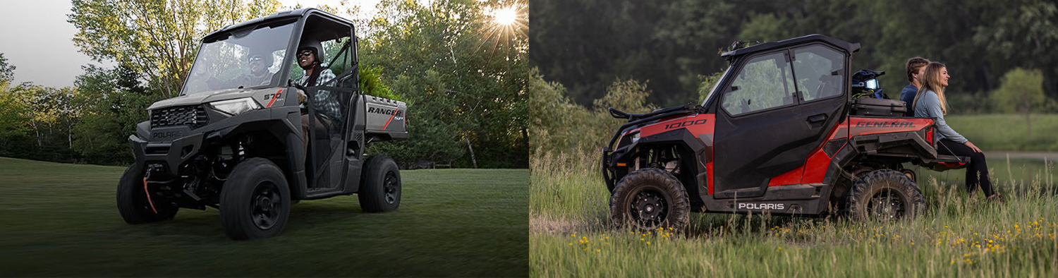 2024 Polaris Ranger vs 2024 Polaris General in Wichita KS